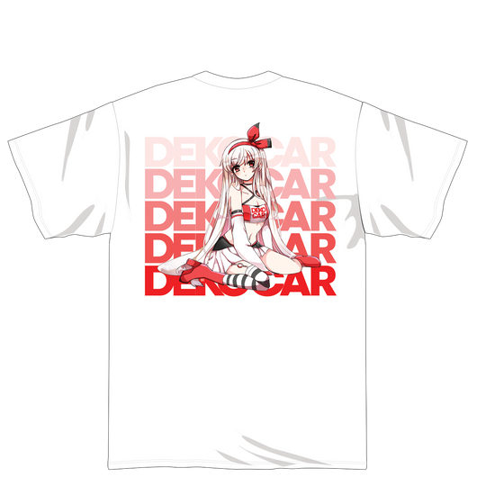 DEKOLOGO WHITE TEE by DEKOCAR - SAGA